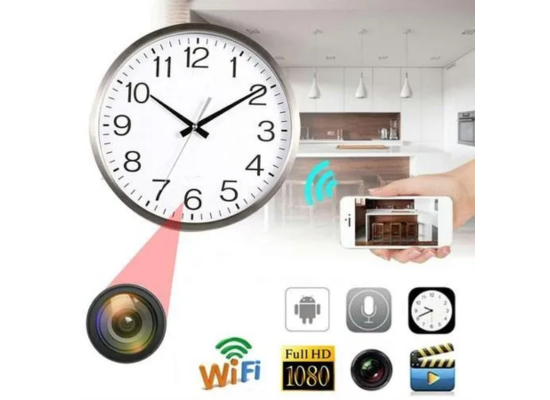 Clock Hidden Camera